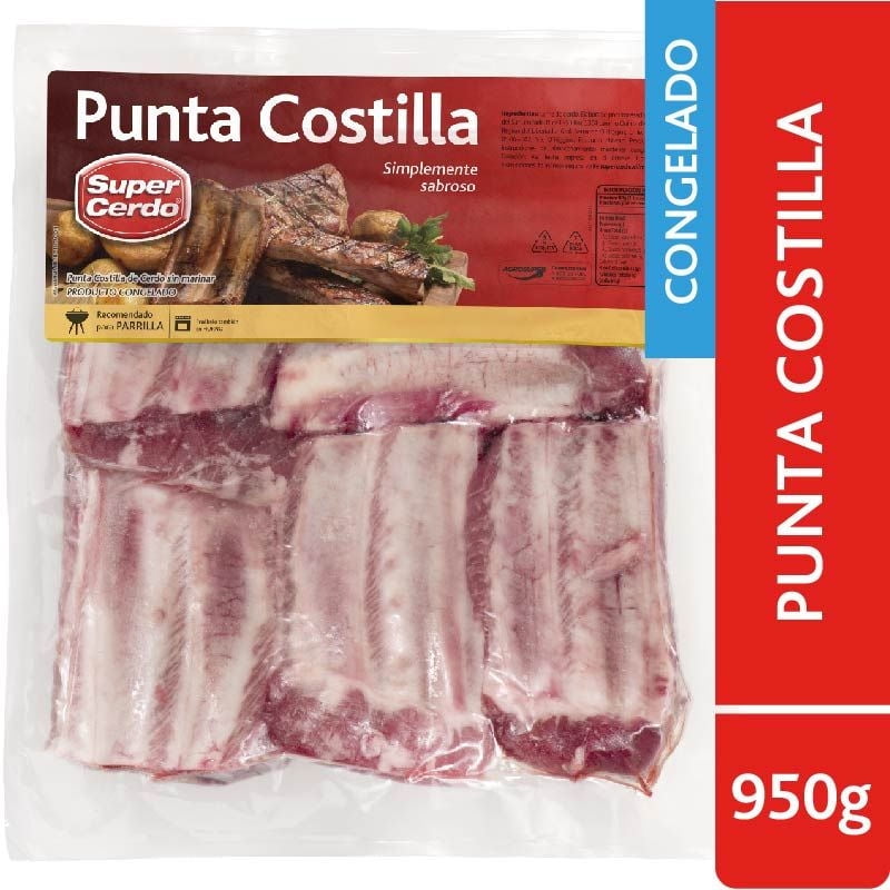 Punta Costilla De Cerdo 950 g Super Cerdo