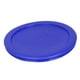 thumbnail image 3 of Tapa de almacenamiento Pyrex 7201-PC redonda, 1 litro, plástico azul, paquete de 3, 3 of 3