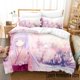 thumbnail image 1 of Fashion Card Captor Sakura Bedding Sets Duvet Cover Set With Pillowcase Full Bedclothes Bed Line customizable Bed Sheets, 1 of 5