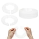 thumbnail image 1 of Placas de Cubierta de Plomería de 76.5mm, 9 PCS Decoración de Cubierta de Brida de Tubería Dividida para Pared, 1 of 7