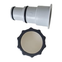 Ioensy - Accesorios De Adaptador De Manguera De Piscina Portátil Válvula Duradera Con Collar Para Piscina