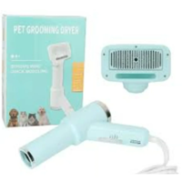 Genérico - Cepillo Secador 2 En 1 Quita Pelos Perros Mascotas