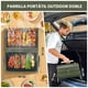 thumbnail image 3 of Parrilla Ahumador Doble Portatil Carbon Camping verde, 3 of 5