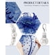 thumbnail image 2 of Sombrero y Set Fascinator Thstdhy Azul Real para Fiesta del Té, 2 of 7