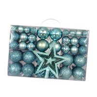 Bothyi - 101X Bola De Navidad Diy Estrella Superior Del Árbol Para Restaurante Boda Halloween Azul