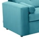 thumbnail image 4 of Sofa Vivo 3CG Felpa 30 Turquesa, 4 of 6