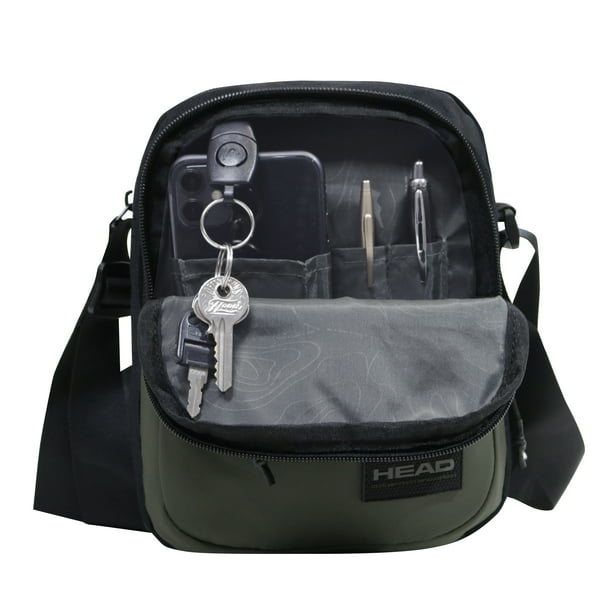 Bolso Cruzado Magnus 4 Reverse Verde Musgo Head | Lider