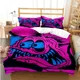 thumbnail image 2 of Cartoon Rat Fink Green Mouse Bedding Set Boys Girls Twin Queen Size Duvet Cover Pillowcase Bed Kids Adult Fashion, 2 of 5