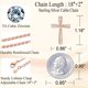 thumbnail image 5 of Collar cruz OKISIL de plata de ley 925 y oro rosado, 5 of 6