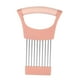thumbnail image 3 of Soporte Para Cebolla Para Rebanar Cortador Manual De Cebolla Para Huevos, Limón, Pepinos, Color Rosa, 3 of 5