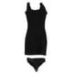 thumbnail image 2 of Paquete De Vestido De Falda Dividida Lateral 1/6 Ropa De Cadera Para Figura Femenina De 12 "Negro, 2 of 3