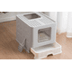 thumbnail image 1 of Caja De Arena Para Gatos Pegable Arenero Cerrada Con Pala, 1 of 3