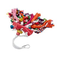 Magideal - Juguete Para Masticar Pájaros, Bloques De Madera, Columpio Colgante Para Entrenamiento, Perca, Juguete Para Rasgar Para Periquitos, Cacatúas, Agaporni