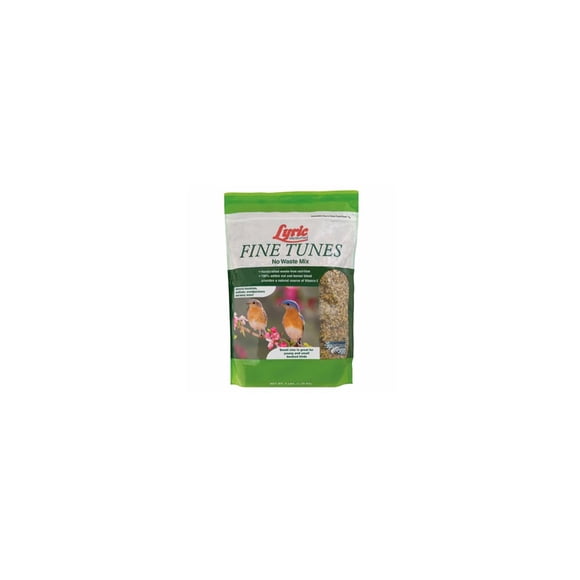 Mezcla de semillas para aves silvestres Lyric Fine Tunes sin desperdicio, bolsa de 2,3 kg
