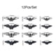 thumbnail image 3 of 12pcs, 3D Hollow Paper Bat Stickers - Perfect for Halloween Decor, Party Wall, Home, Room, and Halloween Supplies, 3 of 4