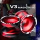 thumbnail image 2 of Yoyó Metálico MAGICYOYO V3 Responsive Negro Rojo 6061, 2 of 3