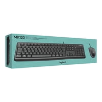Kit De Teclado Y Mouse Logitech Mk120 Español Latinoamérica