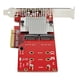 thumbnail image 4 of Tarjeta adaptadora SSD dual M.2 PCIe StarTech PEX8M2E2, 4 of 6