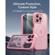 thumbnail image 2 of Funda de teléfono ESR para iPhone 16 Pro, translúcido, mate, rosa esmerilado, 2 of 6