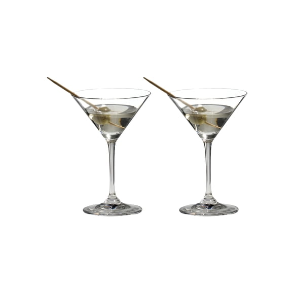 Copas de Martini Riedel Vinum de Cristal Juego de 2 Aptas para Lavavajillas