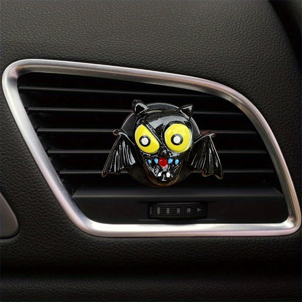15 Types, Car Aromatherapy, Halloween Pumpkin, Skull, Ghost, Spider, Castle, Bat, Owl, Vampire, Hat, Car Interior Decoration, Party Dressing