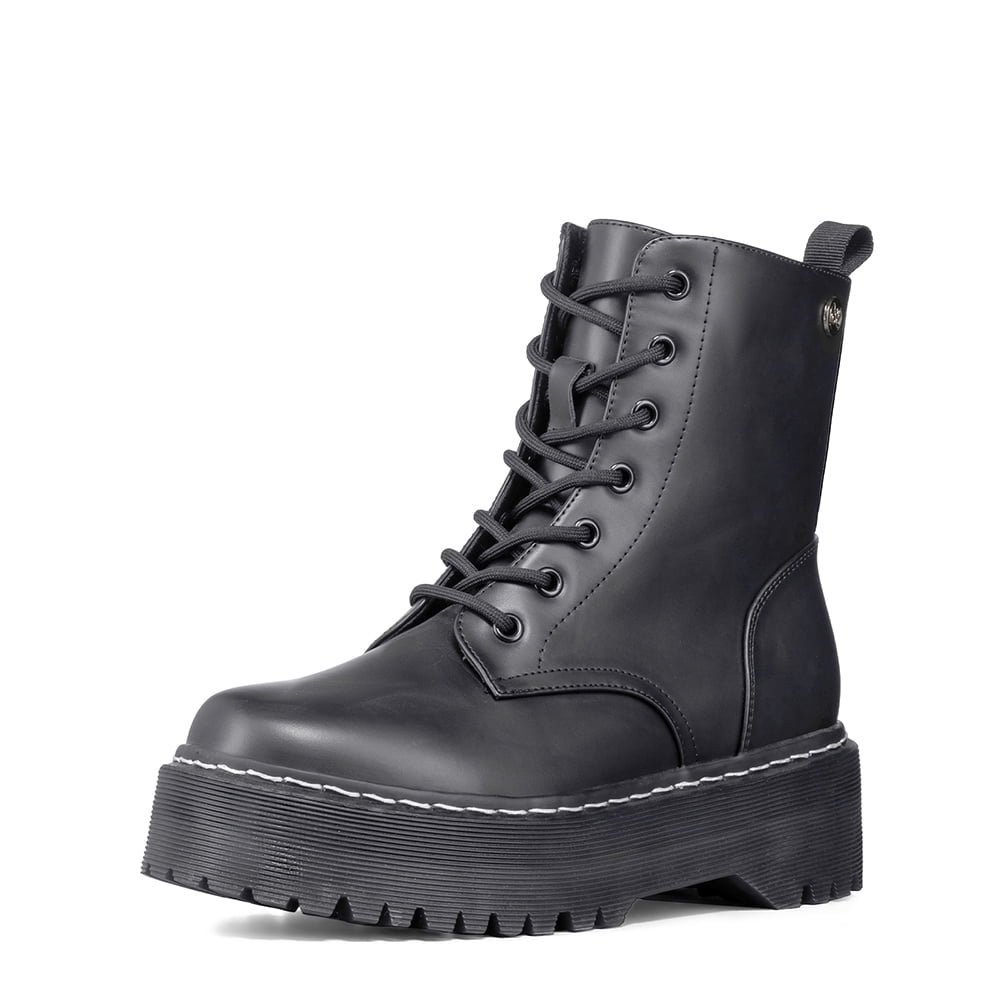 Botín Taco Mujer Casual Pu Weide Zs18