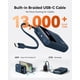 thumbnail image 5 of Power Bank INIU 20000 mAh con cable USB-C de carga rápida de 45 W, azul, 5 of 9