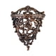 thumbnail image 4 of Estante Flotante De Pared Retro, Resina Decorativa Para Pasillo, Sala De Estar, Hogar, Bronce S, 4 of 5