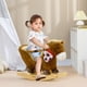 thumbnail image 2 of Animal de peluche Baby Rocking Horse Qaba con sonido realista, 2 of 9