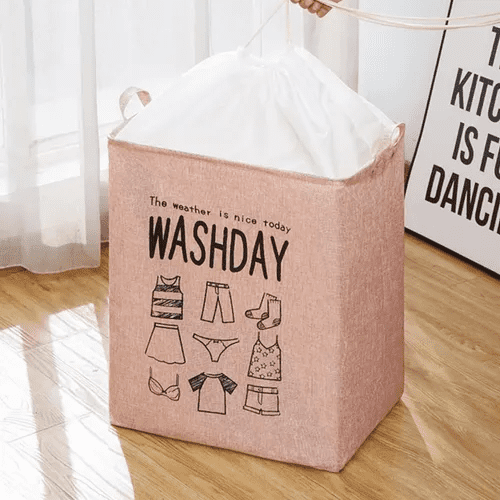 Genérico - Cesto Ropa Sucia Organizador Tela Plegable