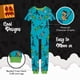 thumbnail image 5 of Conjunto de pijama Minecraft para niños, 6 piezas, algodón, ajuste ceñido, azul, talla 10, 5 of 7