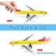 thumbnail image 4 of Paquete de 4 Juguetes de Avión de Retroceso - Modelos de Avión de Metal y Plástico Fundidos a Presión para Niños de 3 a 6 Años, Vehículos de Juego Regalo de Cumpleaños para Niños y Niñas, 4 of 10