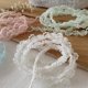 thumbnail image 3 of suxuMhao Ribete de Costura, Ribete de Encaje Azul Claro con Perlas, Adornos de Tela de 10.94yd Ribete de Cinta Ribete RIC Rac Ribete Trenzado Ribete de Encaje con Cuentas para Manualidades DIY,, 3 of 4