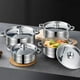 thumbnail image 2 of Bateria de cocina Acero Inoxidable 8 piezas Chic Haus, 2 of 5