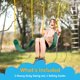 thumbnail image 5 of Swing Seat TURFEE, paquete de 2 unidades, color verde, resistente, con cadena de 66 cm, para niños, 5 of 7