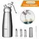 thumbnail image 3 of Dispensador de crema batida Kupadio de aluminio 500 ml con 3 boquillas, 3 of 9