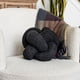 thumbnail image 4 of Cojín Nudo Negro Bouclé Deco, 4 of 9