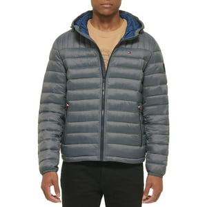 Chaqueta Tommy Hilfiger Ultra Loft Puffer Para Hombre, Resistente Al Agua