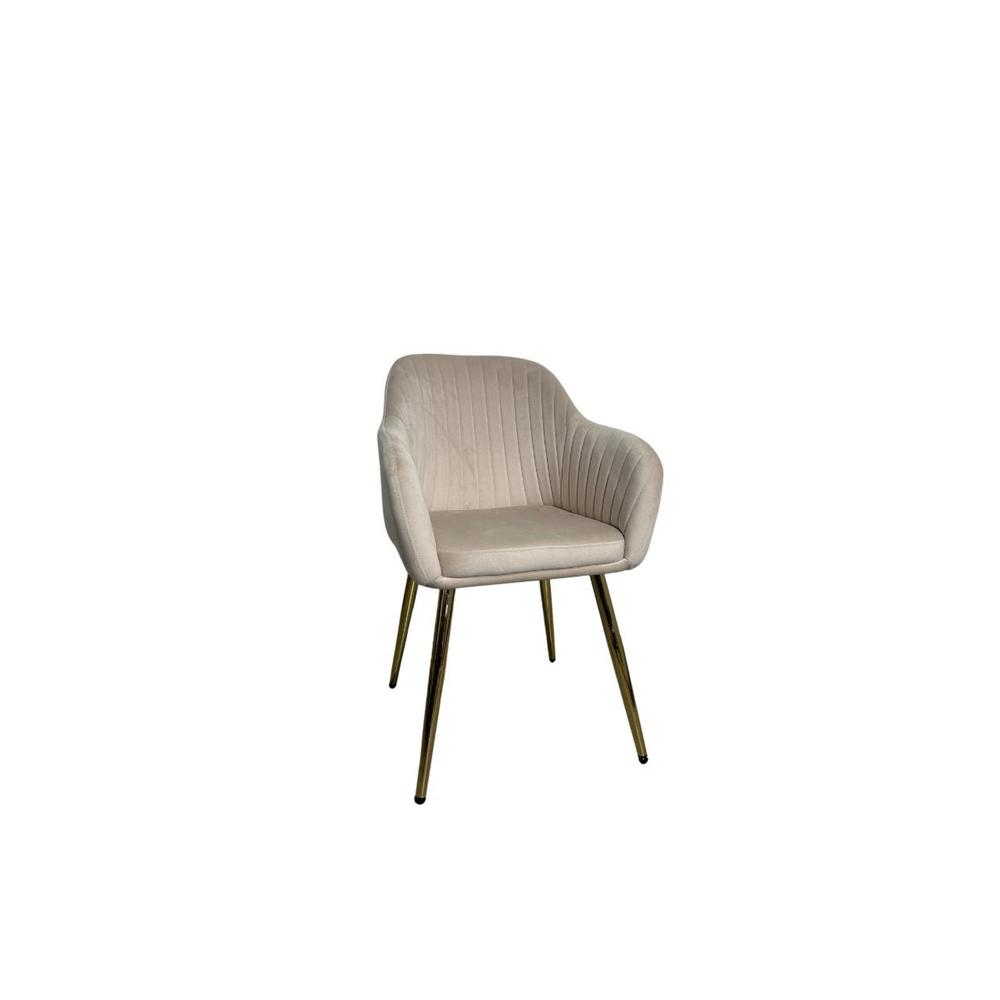 Moad - Sitial Nieves Beige Patas Doradas