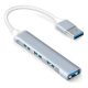 thumbnail image 1 of Adaptador hub USB 3.0 4 puertos ultra slim conector USB-A #2, 1 of 3