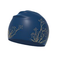 Magideal - Gorro De Baño De Silicona Gorro De Baño Fácil De Poner Y Quitar Gorro De Natación Suave Para Estudio Gorro De Natación Para Deportes Acuáticos Entrena Oro