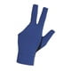 thumbnail image 4 of Guantes de billar transpirables de 3 , ropa de mano antideslizante profesion elasticidad para mujeres y hombres, guante de , , Azul oscuro, 4 of 5