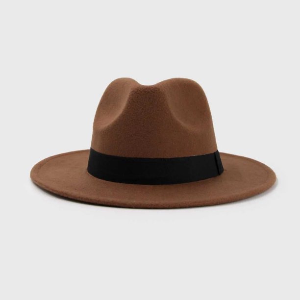 Sombrero de Fieltro Mujer Estilo Vaquero Cowboy