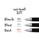 thumbnail image 4 of Plumas de Gel Ascendesk 0,5 mm 4 Negros 3 Azules 1 Rojo, 4 of 9