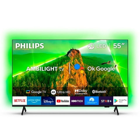 Smart Tv Philips Led Uhd 4K 55"" 55Pud7908-43 - Caja