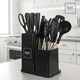 thumbnail image 1 of Set 19 Utensilios Cocina Antiadherente Silicona Mango Madera, 1 of 4