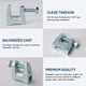 thumbnail image 4 of Abrazaderas para vigas Venitor 3/8" zincadas (paquete de 20), 4 of 6