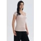 thumbnail image 2 of Polera Mujer Escote Asimétrico Palo Rosa, 2 of 4