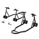 thumbnail image 1 of Combo de caballete para motocicleta SPECSTAR, capacidad ajustable de 200 kg, 1 of 8