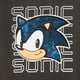 thumbnail image 3 of Polera Manga Corta Niño Gris Face Lentejuelas Sonic, 3 of 4